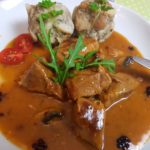 Kalbsragout mit Champignons