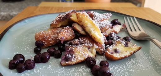 Kaiserschmarrn mit Blaubeeren