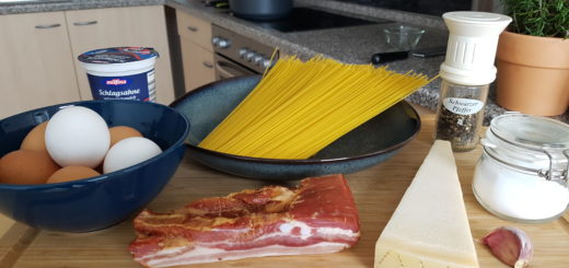 Zutaten Spaghetti Carbonara