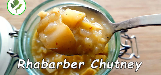 Rhabarber Kompott Chutney