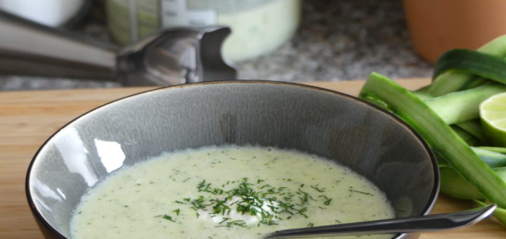 Geeiste Gurkensuppe Rezept