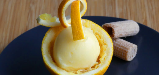 Orangensorbet Rezept