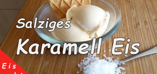Salziges Karamell Eis