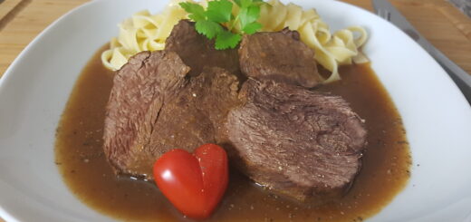 Zarter Rinderschmorbraten