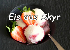 Eis aus Skyr