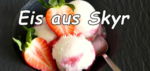 Eis aus Skyr