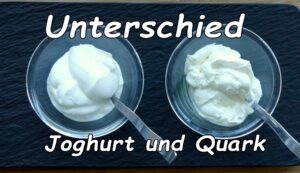 Quark und Joghurt Unterschied