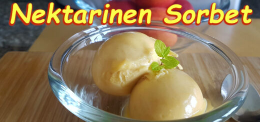 Nektarinen Sorbet