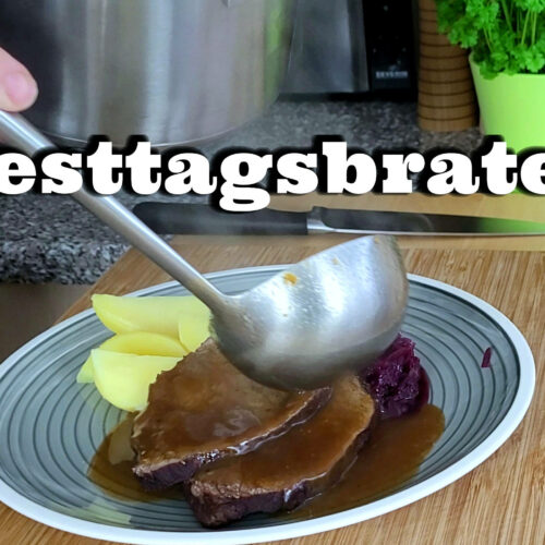 Zarter geschmorter Festtagsbraten vom Rind - Meiers Kochtipps