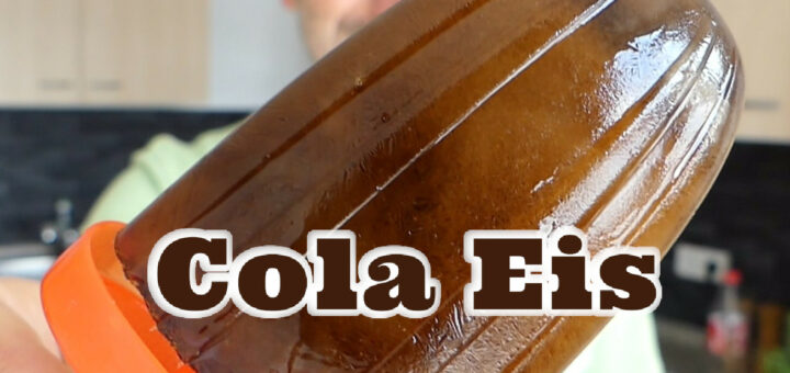 Cola Eis selber machen ohne Eismaschine