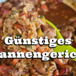 Günstige Reispfanne mit Fleisch und Gemüse Rezept