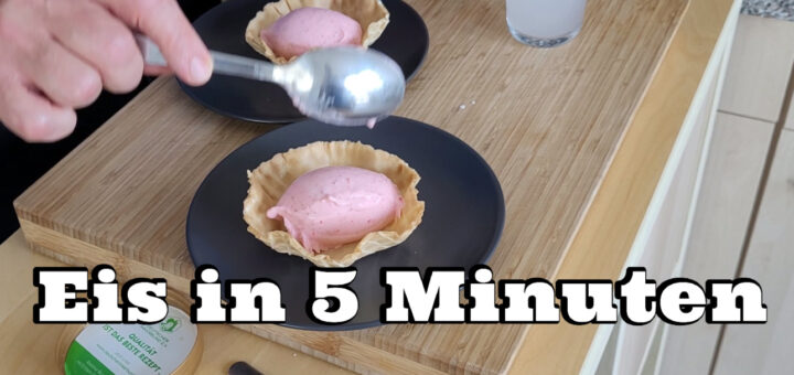 Eis in 5 Minuten Rezept