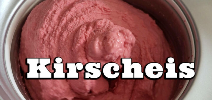 Mein Kirscheis Rezept cremiges erfrischendes Eis einfach selber machen Rezept