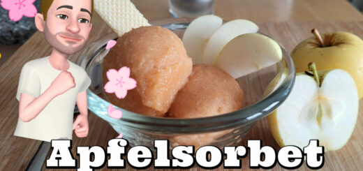 Apfelsorbet Rezept zum Video