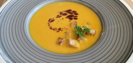 Kürbisssuppe mit Kokosmilch