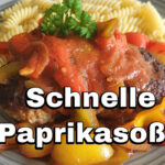 Schnelle Paprikasoße aus der Pfanne Rezept