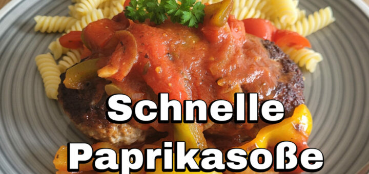 Schnelle Paprikasoße aus der Pfanne Rezept