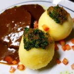 Kartoffelklöße halb und halb