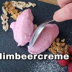 Leckere Himbeercreme für den Valentinstag