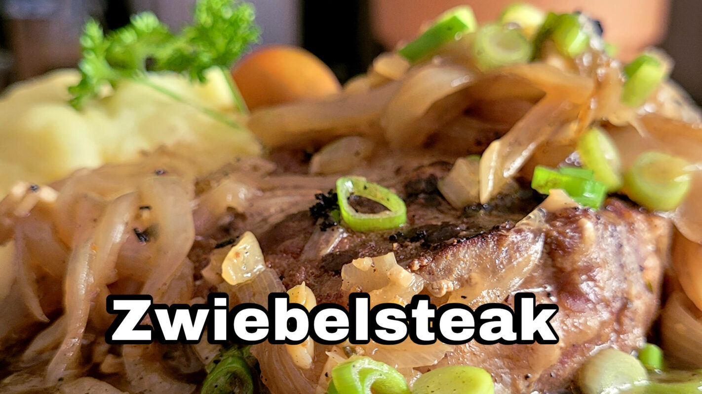 Zwiebelsteak vom Schweinenacken - Meiers Kochtipps