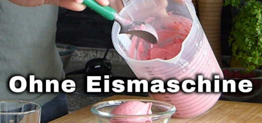 Himbeer- Joghurt Eis ohne Eismaschine Rezept