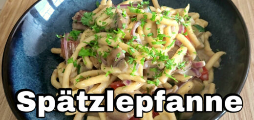 Schnelle cremige Spätzlepfanne Rezept