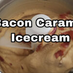 Bacon caramel icecream Rezept