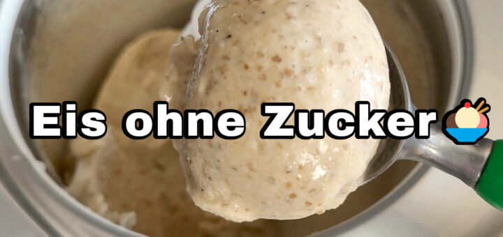 Eis ohne Zucker Datteleis Rezept