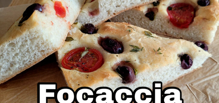 Focaccia Rezept zum Mitnehmen