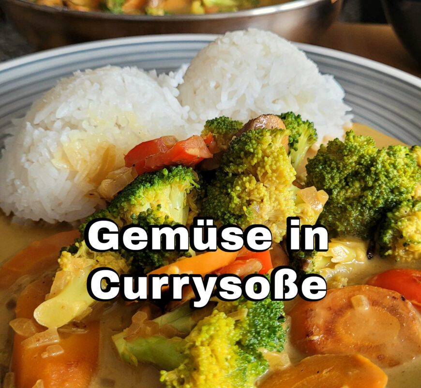 Buntes Gemüse in Currysoße 👉 sehr lecker und günstig - Meiers Kochtipps