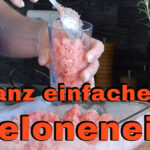 Eis von der Wassermelone #granita perfekt für Cocktails - 01