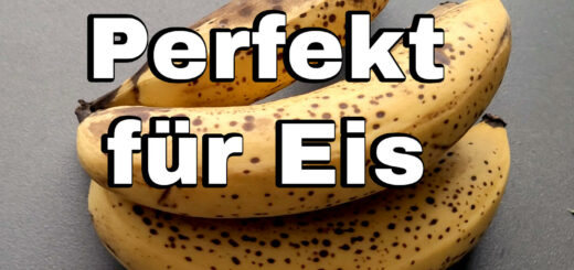 Bananen Vanilleeis ohne Eismaschine Rezept