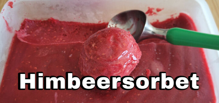 Rezept für Himbeersorbet