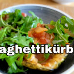 Gebackener Spaghettikürbis Rezept