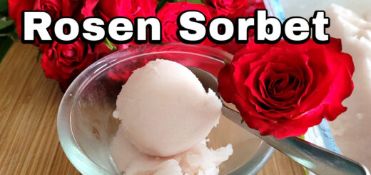 Rosen Sorbet Das außergewöhnliche Rezept