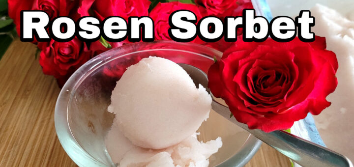 Rosen Sorbet Das außergewöhnliche Rezept