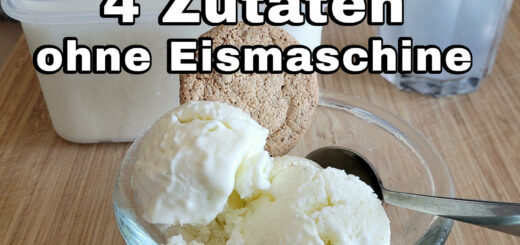 Skyr Eis aus 4 Zutaten ohne Eismaschine Rezept