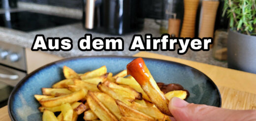 Pommes aus der Heißluftfritteuse