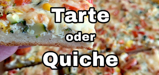 Tarte oder Quiche Was ist der Unterschied?