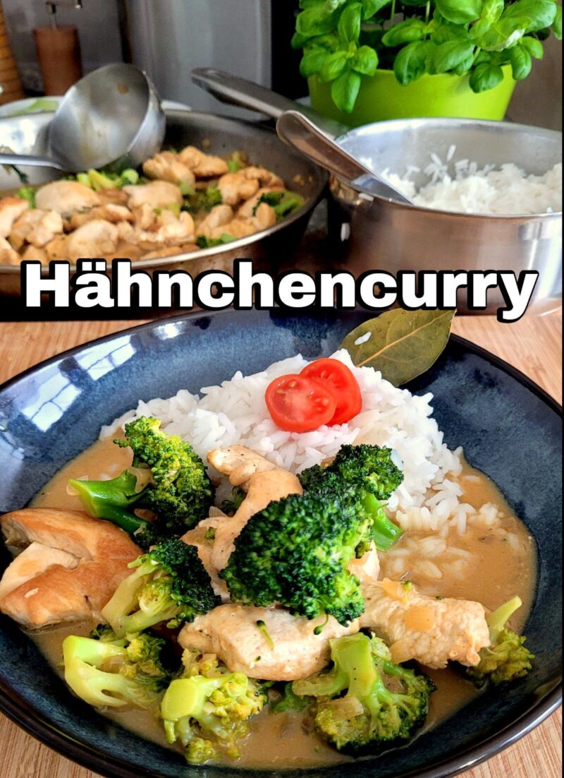 Hähnchencurry mit Kokosmilch und Brokkoli Meiers Kochtipps