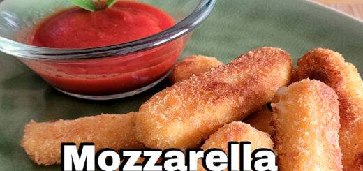 Knusprige Mozzarella Sticks mit Tomatendip Rezept