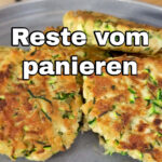 Zucchini Puffer aus den Resten vom Panieren