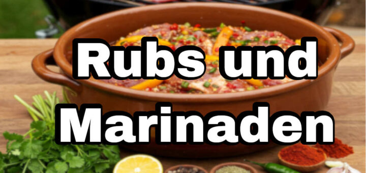 Rubs und Marinaden Unterschiede und Rezepte